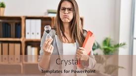  Presentation with sand clock - 