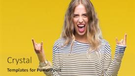  Presentation with rock star - 