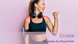  Presentation with mouth - Audience pleasing PPT layouts consisting of beautiful-young-blonde-woman-wearing backdrop and a lemonade colored foreground