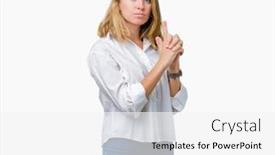  Presentation with weapons - Amazing slides having isolated background holding symbolic gun backdrop and a white colored foreground