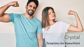  Presentation with boyfriend and girlfriend - PPT layouts having beautiful-young-couple-of-boyfriend background and a light blue colored foreground