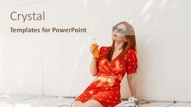  Presentation with orange juice - 