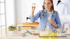  Presentation with business card - 