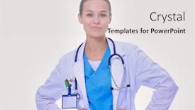  Presentation with white - Presentation design featuring beautiful-young-woman-in-white background and a lemonade colored foreground