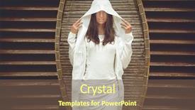  Presentation with kimono - Theme with white dress and kimono background and a tawny brown colored foreground