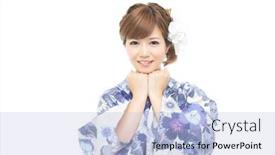  Presentation with kimono - Slides enhanced with milk for baby in bottle and teddy bear background and a lemonade colored foreground