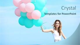  Presentation with balloons - 