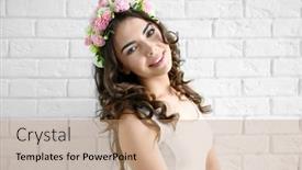  Presentation with white brick wall - 