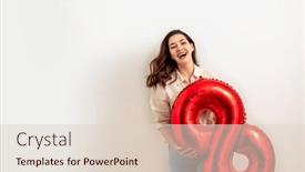  Presentation with balloon - 