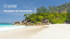  Presentation with granite - Audience pleasing slides consisting of beautifully-shaped-granite-boulders backdrop and a teal colored foreground