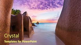  Presentation with granite - Beautiful slide set featuring beautifully-shaped-granite-boulders backdrop and a tawny brown colored foreground