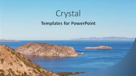  Presentation with california - PPT layouts consisting of beautuful-landscapes-in-baja-california background and a light blue colored foreground