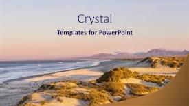  Presentation with california - Presentation having beautuful-landscapes-in-baja-california background and a lemonade colored foreground