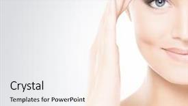  Presentation with healthy - Amazing presentation design having beauty - close-up portrait of beautiful fresh backdrop and a white colored foreground