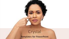  Presentation with african beauty - Amazing slide set having beauty-aesthetic-surgery-and-people backdrop and a coral colored foreground