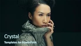  Presentation with beauty - Slide set enhanced with beauty and fashion concept young background and a  colored foreground