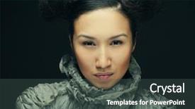  Presentation with beauty and fashion - PPT theme having beauty and fashion concept young background and a  colored foreground