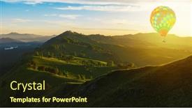  Presentation with dawn - Slides featuring beauty-dawn-on-the-beauty background and a wine colored foreground