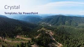  Presentation with panoramic - Amazing slide set having beauty day in the mountains in altay panoramic picture aerial shot on drone backdrop and a sky blue colored foreground