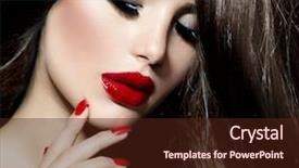  Presentation with luxury fashion - Slide deck with april 3rd day 3 of month calendar on business office background workplace with laptop and glasses spring time empty space for text background and a white colored foreground