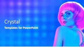  Presentation with beauty cosmetics - Slides consisting of beauty-makeup-and-cosmetics-concept background and a gray colored foreground