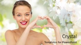  Presentation with valentines day - Beautiful theme featuring beauty people love valentines day backdrop and a lemonade colored foreground