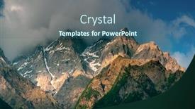  Presentation with himalaya - Beautiful slide set featuring beauty-pink-sunset-on-himalaya backdrop and a ocean colored foreground