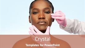  Presentation with aesthetic medicine - Audience pleasing slide deck consisting of beauty-plastic-surgery-and-aesthetic backdrop and a coral colored foreground