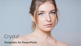  Presentation with beauty - Theme with beauty-portrait-of-a-charming background and a  colored foreground