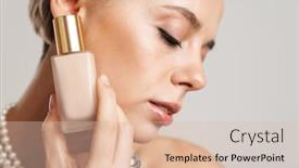  Presentation with pearl - Audience pleasing presentation theme consisting of beauty-portrait-of-an-attractive backdrop and a lemonade colored foreground