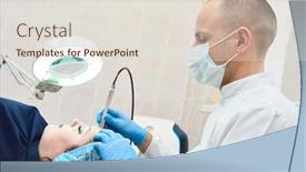  Presentation with skin doctor - Slides featuring beauty-procedure-doctor-making-facial background and a lemonade colored foreground