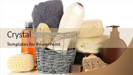  Presentation with cosmetic - PPT layouts consisting of rendering glowing yellow traffic sign background and a light blue colored foreground.