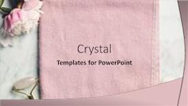  Presentation with beauty products - Theme consisting of beauty-products-facial-roller-essential background and a lemonade colored foreground