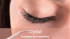  Presentation with lactation young woman breastfeeding - Theme consisting of beauty salon afro - young woman undergoing eyelash extensions background and a  colored foreground