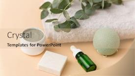  Presentation with spa concept - Audience pleasing PPT layouts consisting of beauty-spa-and-wellness-concept backdrop and a lemonade colored foreground