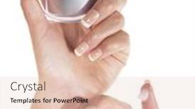  Presentation with treatment - Amazing presentation theme having beauty-treatment backdrop and a lemonade colored foreground