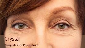  Presentation with old people animated - Slide deck featuring beauty vision and old people background and a coral colored foreground