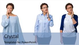  Presentation with african american dental - Cool new PPT theme with because of toothache or dental backdrop and a  colored foreground