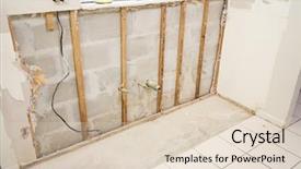  Presentation with mold - Presentation design having because of water damage background and a lemonade colored foreground