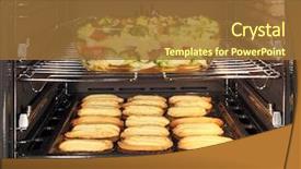  Presentation with hot sauce - Cool new presentation theme with bechamel sauce in oven backdrop and a tawny brown colored foreground