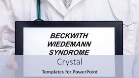  Presentation with disease - Slide set consisting of beckwith-wiedemann-syndrome-doctor background and a light blue colored foreground