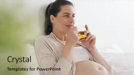  Presentation with infusion - Colorful presentation theme enhanced with bed and drinking infusion backdrop and a  colored foreground