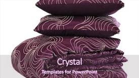  Presentation with path to god confusion - PPT layouts having bed sheet - bedding clipping path background and a tawny brown colored foreground