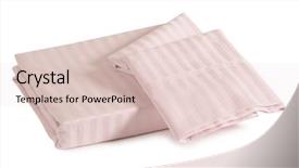  Presentation with bed - Beautiful theme featuring bed sheet backdrop and a lemonade colored foreground