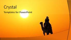  Presentation with camel - Presentation having car dealer - comparison brands - creative sign background and a violet colored foreground