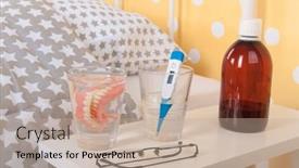  Presentation with peoples - Beautiful PPT theme featuring bedroom-old-peoples-home backdrop and a mint green colored foreground