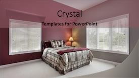  Presentation with maroon - Cool new presentation theme with bedroom with maroon and gray backdrop and a violet colored foreground