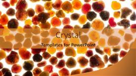  Presentation with pollen - Presentation theme featuring bee-gathered-pollen-granules-background background and a gold colored foreground