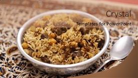  Presentation with pakistan - Theme enhanced with beef-chana-pulao-pakistan-style background and a  colored foreground