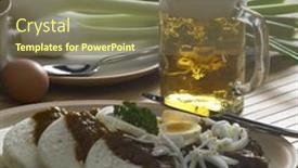  Presentation with beef - Cool new presentation with beef-goulash-with-egg backdrop and a tawny brown colored foreground